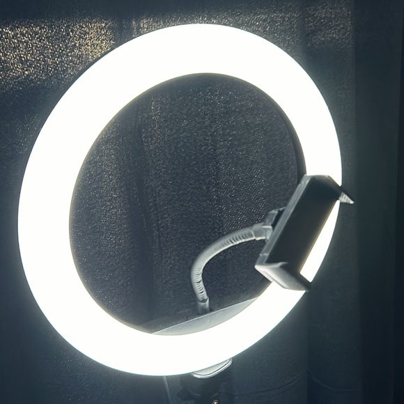 NFS PENDING TRADE Bower 8" Selfie Ring Light Studio NIB - Picture 6 of 10